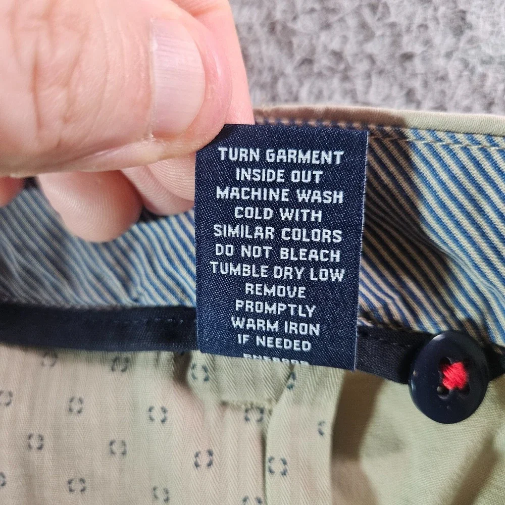 $65 NWT Cremieux Chino Shorts Men 40 x 9